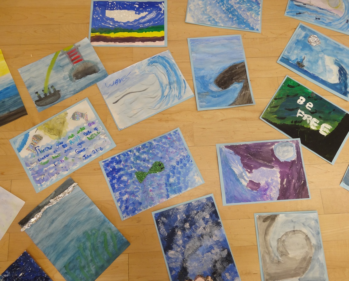 Art Year 6 ‘Seascape’ Curriculum — free download